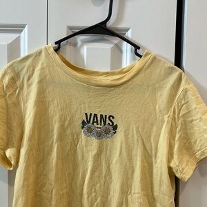 Vans Yellow Graphic T-Shirt